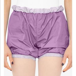 Reversible Bullet Pointe Trashbag Dance Shorts